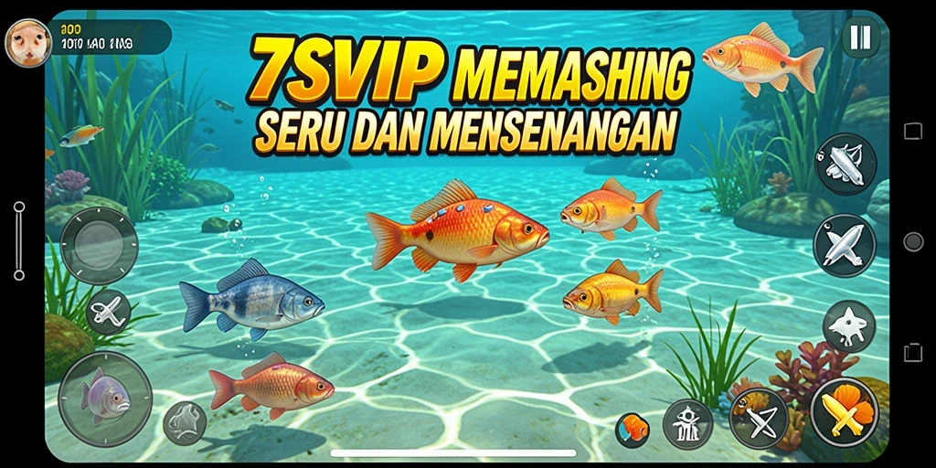 Tampilan gameplay <strong>7SVIP</strong> yang menampilkan aksi memancing seru dan mendebarkan.