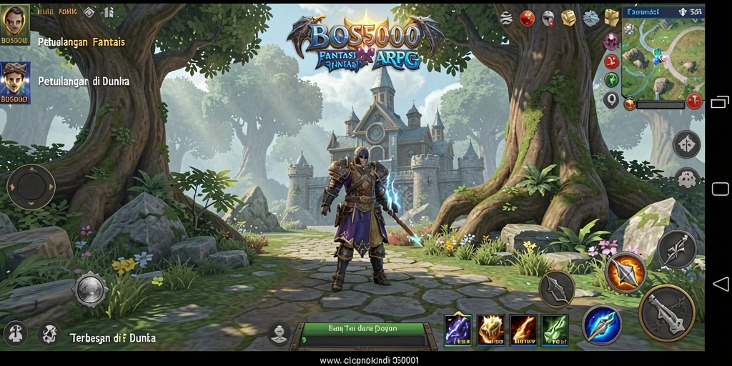 Tampilan menakjubkan dari gameplay ARPG yang mendebarkan.