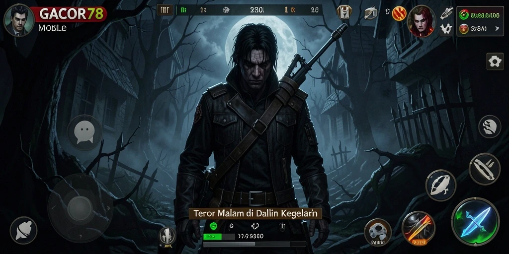 Gameplay menyeramkan dengan atmosfer mencekam di GACOR78.