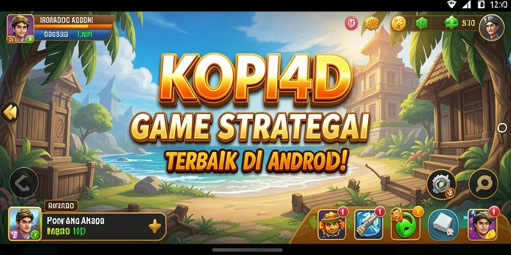 Tampilan gameplay KOPI4D yang menantang dan menarik.