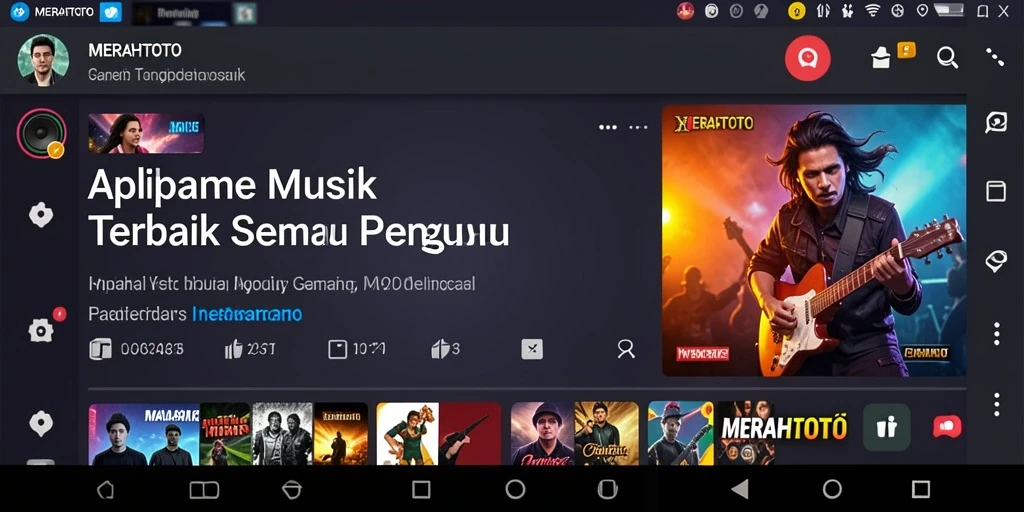 Tampilan gameplay apliksi MERAHTOTO yang interaktif dan menarik.