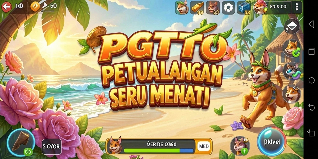 Tampilan gameplay PGTOTO dengan petualangan mendebarkan.